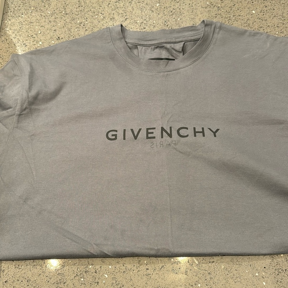 Givenchy Paris  Gray T- Shirt